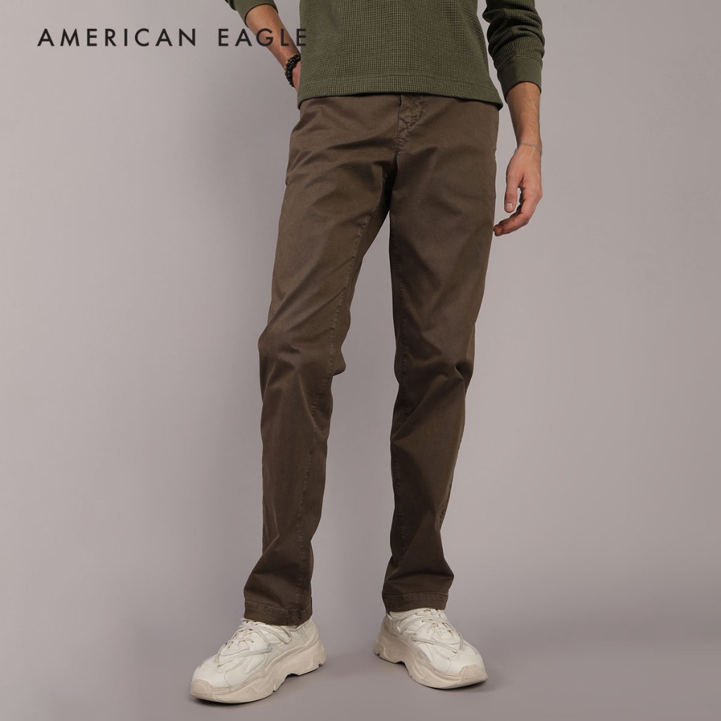 American Eagle Flex Original Straight Khaki Pant กางเกง ผู้ชาย ขายาว ออริจินอล สเตรท (EMJP 012-4602-317)