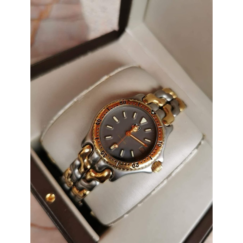 Tag  heuer boy size 36mm หน้าเทา 2 กษัตริย์ มือสอง