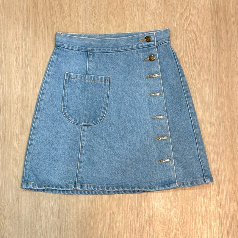 กระโปรงยีนส์ มือสอง ป้าย CNG Jeans แนะนำไซส์ s