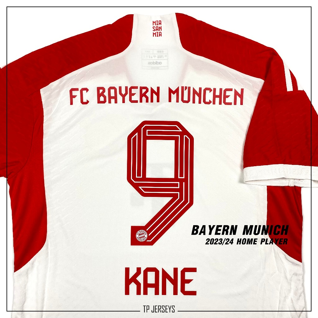 เสื้อฟุตบอล Bayern Munich 2023/24 Home Player + KANE #9 เสื้อบาเยิร์น ของแท้