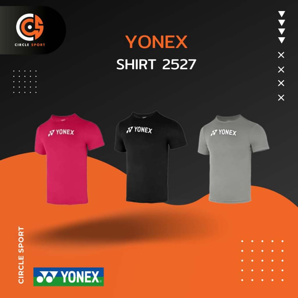 เสื้อแบดมินตัน Yonex Shirt 2527 TRU-BREEZE (สินค้าลิขสิทธิ์แท้ 100%) *มีบริการสกรีนเพิ่มชื่อตัวเอง*