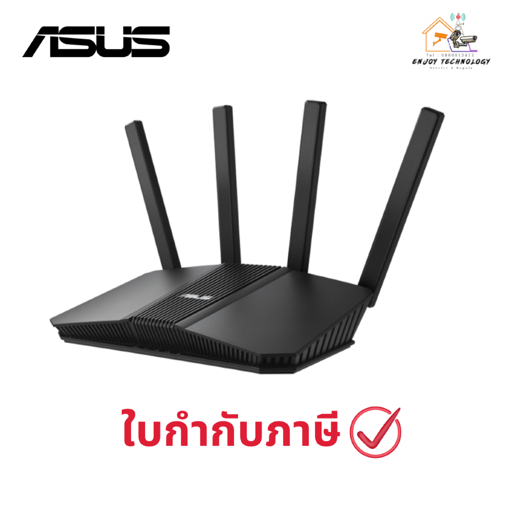 เราเตอร์ ASUS BE3600 WiFi 7 AiMesh Extendable Router รุ่น RT-BE58U ประกันศูนย์