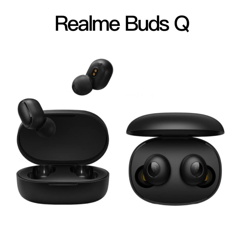 หูฟังบลูทูธ Realme Buds Q/เสียงดีมาพร้อมฟังชั่นดีไซน์สวยสินค้ามีพร้อมจัดส่ง