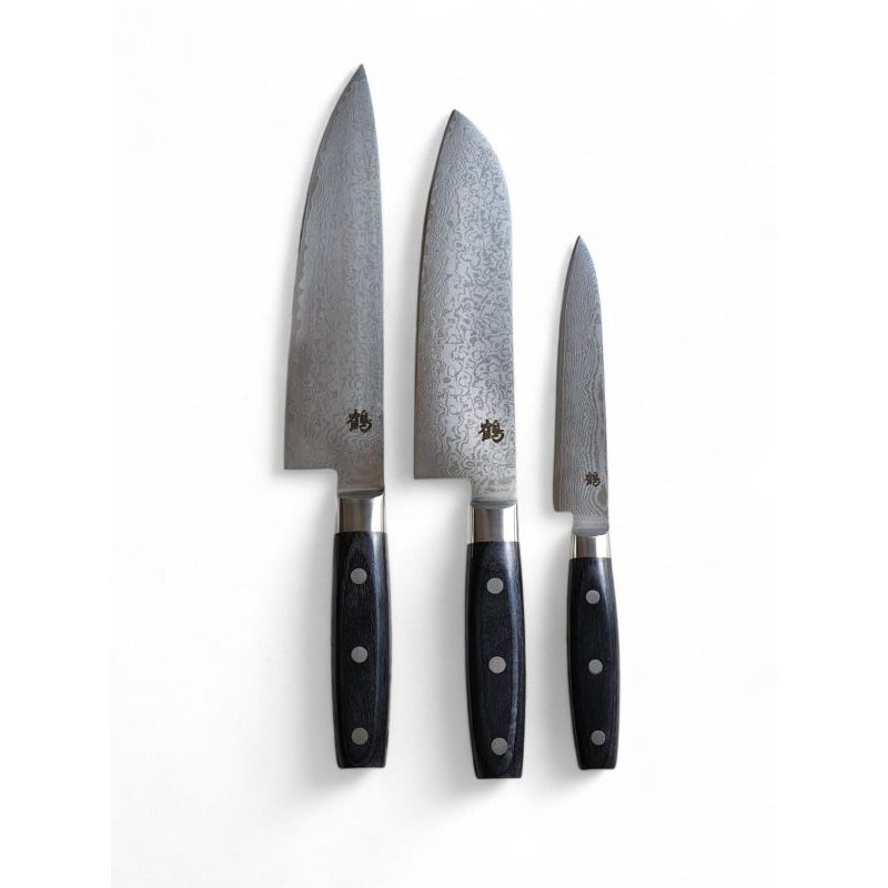 Crane Kanda 69-Layer Stainless VG10 Damascus (มีดญี่ปุ่น)