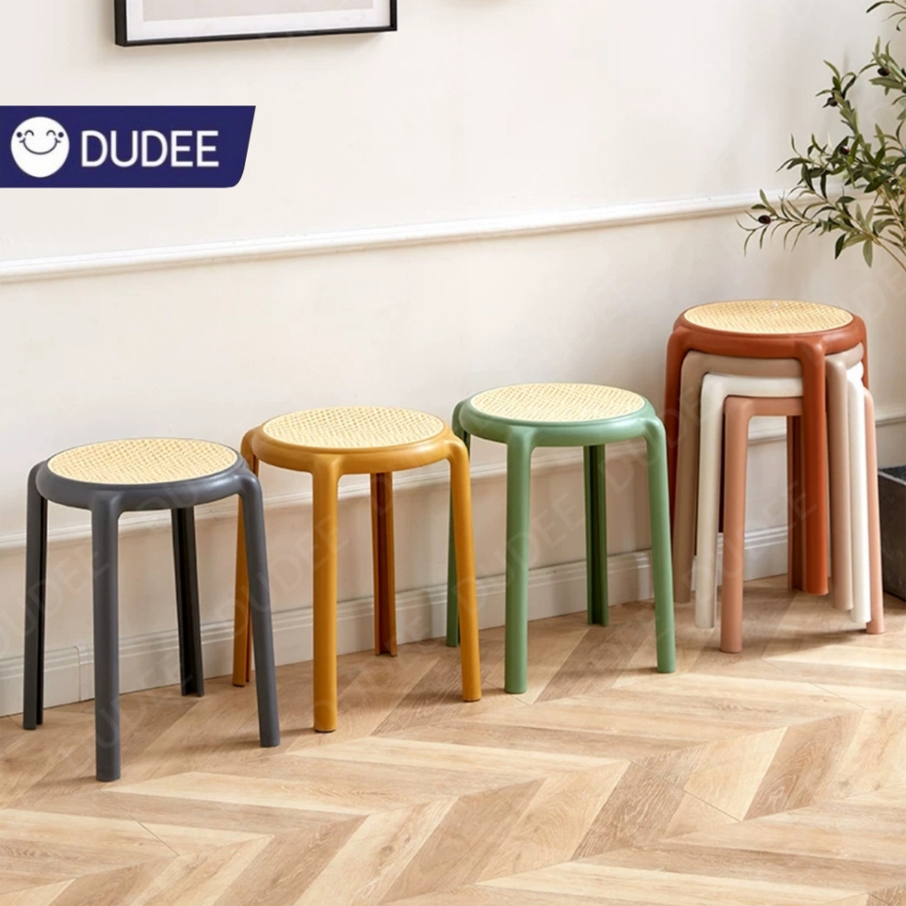 DUDEE เก้าอี้พลาสติก รุ่น SY8 สวยงาม สะดวกต่อการใช้งาน แข็งแรง ทนทาน ตกแต่งร้าน มีหลายสี