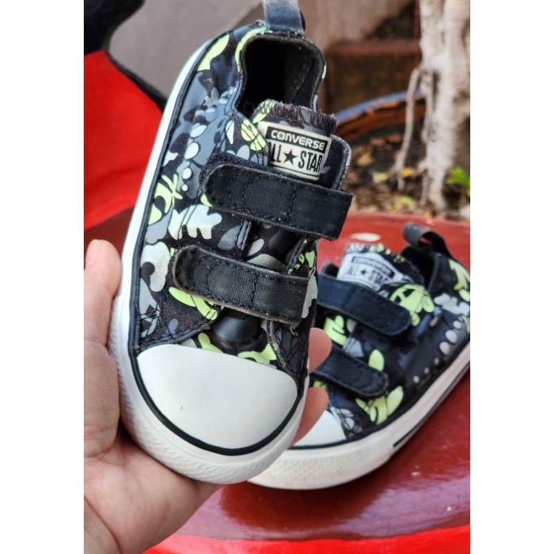 รองเท้าผ้าใบConverseแท้ (16cm.) รองเท้าเท่ๆเด็กผู้ชาย