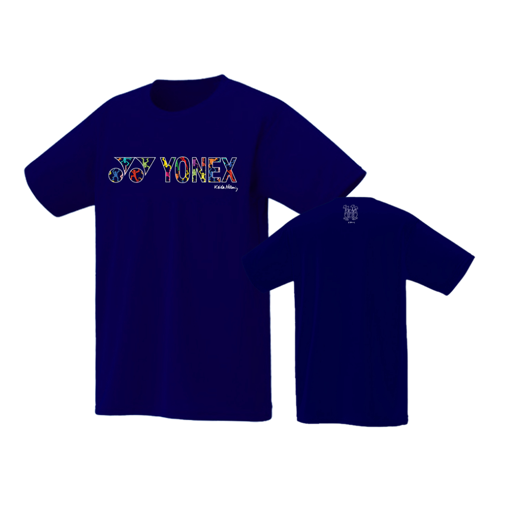 เสื้อกีฬาแบดมินตัน Yonex x Keith haring พร้อมส่ง