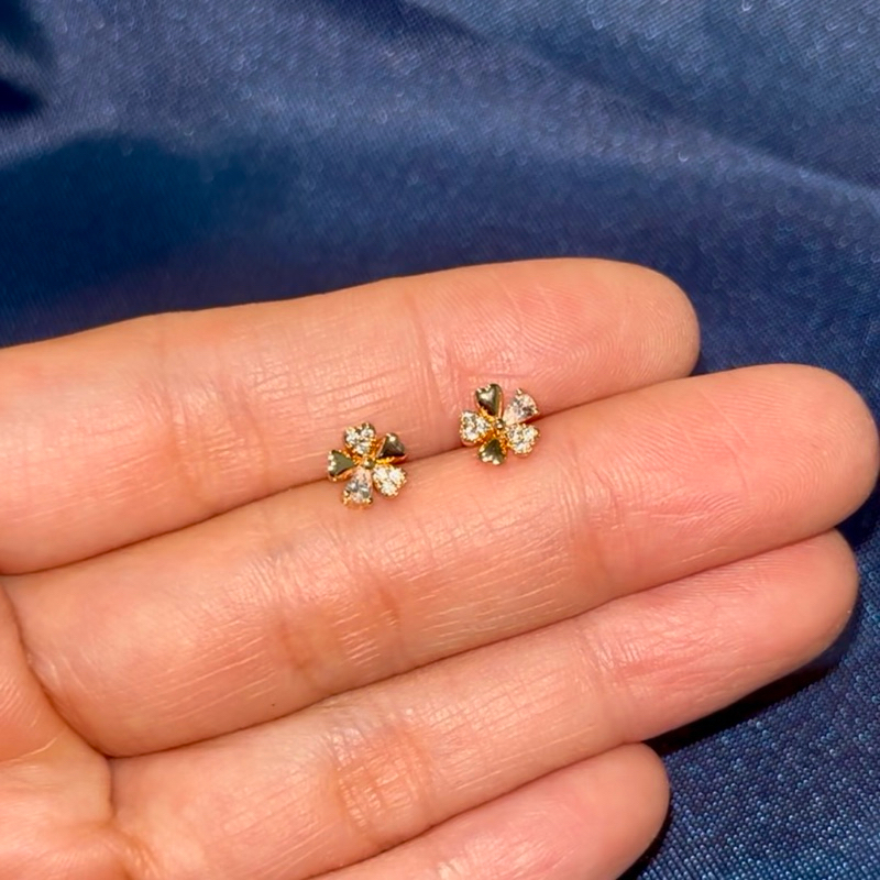 Galaroom Jewelry ต่างหูเพชรสวิสcz รุ่น sweet sakura