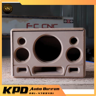 ตู้ลำโพง บลูทูธ DIY งานดิบ หน้าเปิด6.5นิ้ว กลาง3นิ้ว MDF 12มม (OP65132)