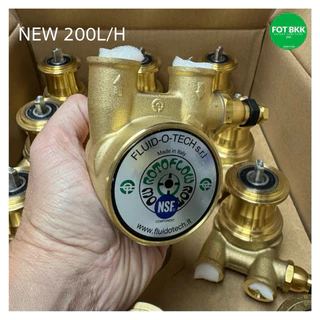 ปั๊มเครื่องชงกาแฟ Fluid-o-Tech s.r.l Italy ขนาด 200L/H (PA204) สำหรับ 3-4 หัวชง ปั้มเครื่องชงกาแฟ อะไหล่เครื่องชงกาแฟ