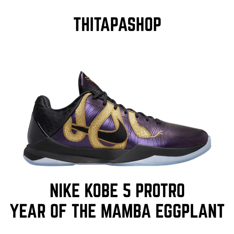 NIKE KOBE 5 PROTRO YEAR OF THE MAMBA EGGPLANT
