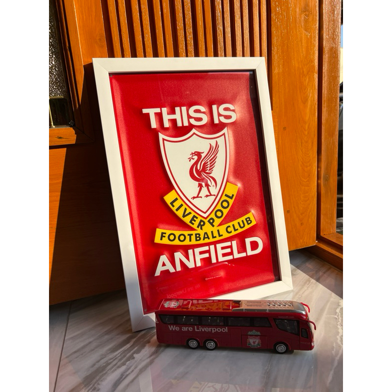 ป้ายโลหะ THIS IS ANFIELD (ของแท้ 100%)