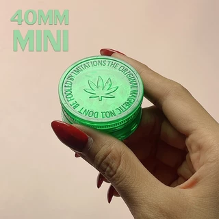 ขนาด 40mm มี 3ชั้น 40มม เลือกสีได้ เครื่องบดพลาสติกทรงกลม เครื่องบดสมุนไพร ที่บด MINI Grinder