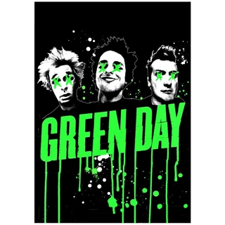 โปสเตอร์ วงดนตรี GREEN DAY ขนาด A3