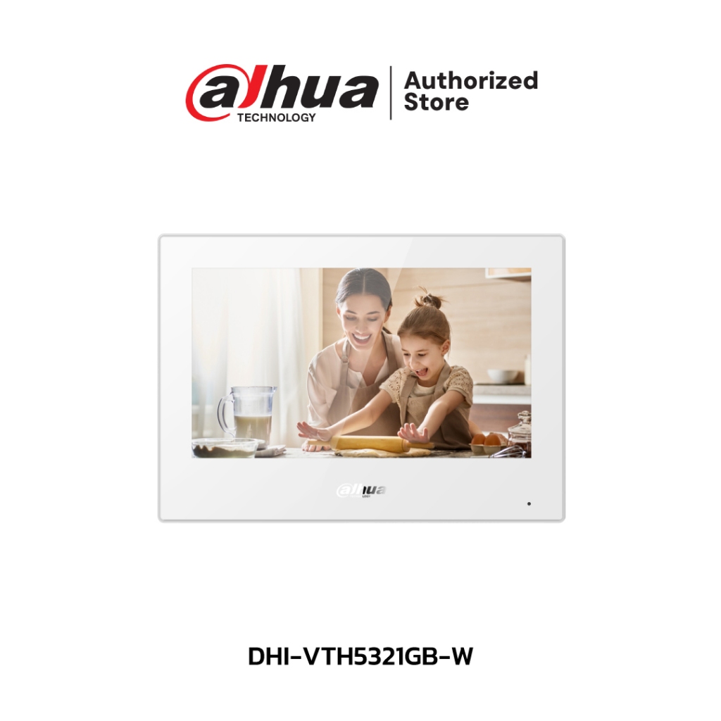 DAHUA Intercom 7-inch Indoor Monitor รุ่น DHI-VTH5321GB-W