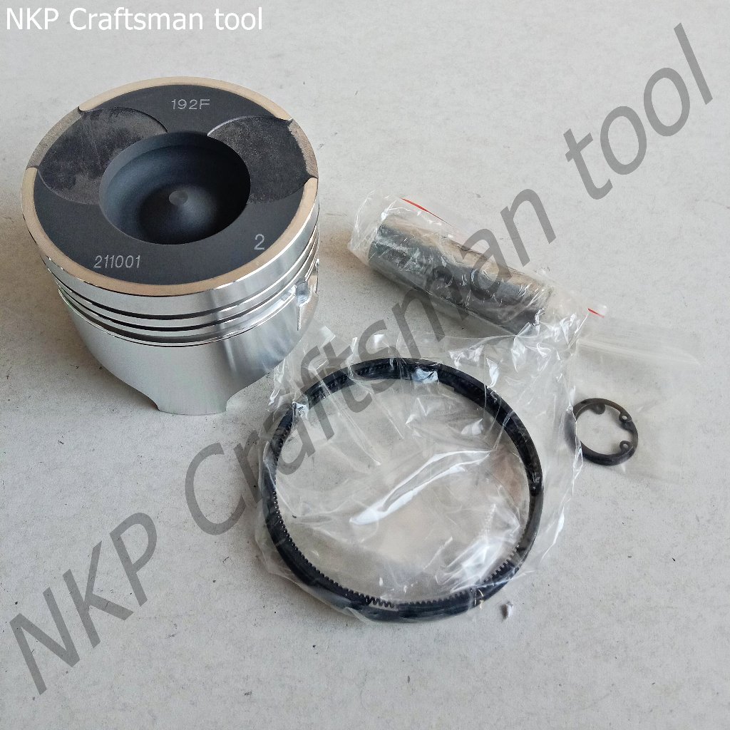 ชุดลูกสูบพร้อมแหวน สำหรับ เครื่องยนต์ดีเซล DIESEL รุ่น 192F CF192F ขนาด 92mm ทนทาน อย่างดี