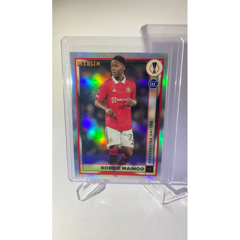 การ์ดนักฟุตบอล Kobbie Mainoo RC MANCHESTER UNITED