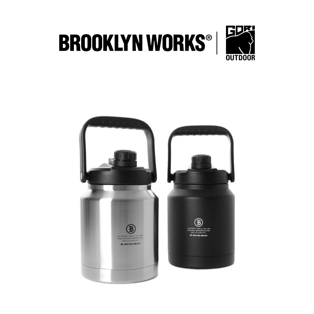 [6.6 โค้ด GORI66 รับ Coin 10%] Brooklyn Works Water Jug 2.5L กระติกน้ำเก็บความเย็น