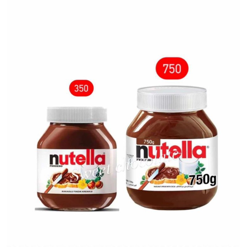 แยมNutella Hazelnut 350g750g