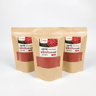 พริกป่นเกาหลี 100g ถุงซิปล็อค KOREA RED PEPPER POWDER พริกทำกิมจิ พริกป่นเกาหลี 고추가루 Gochugaru