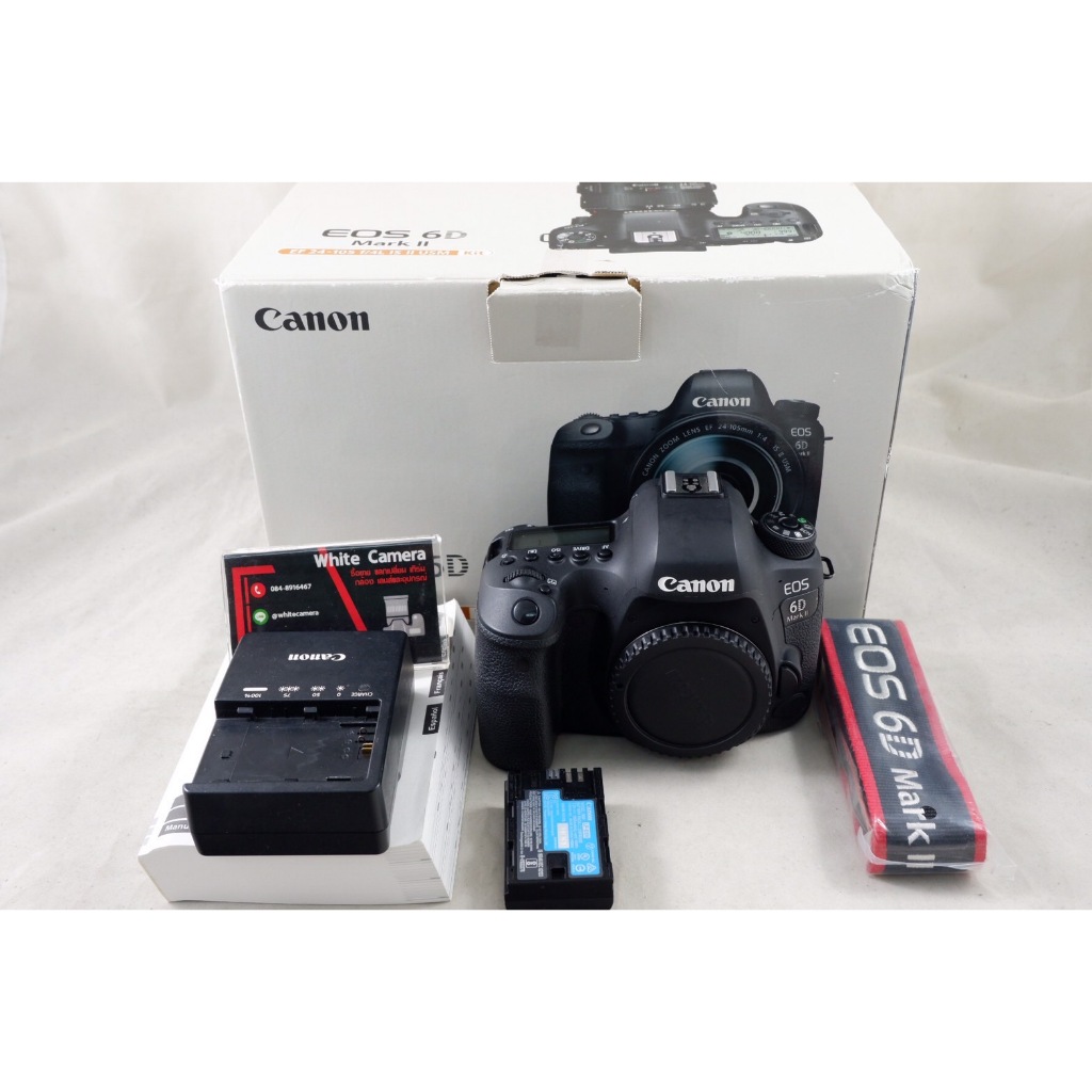 Canon 6D mark ii มีกล่องมือสอง