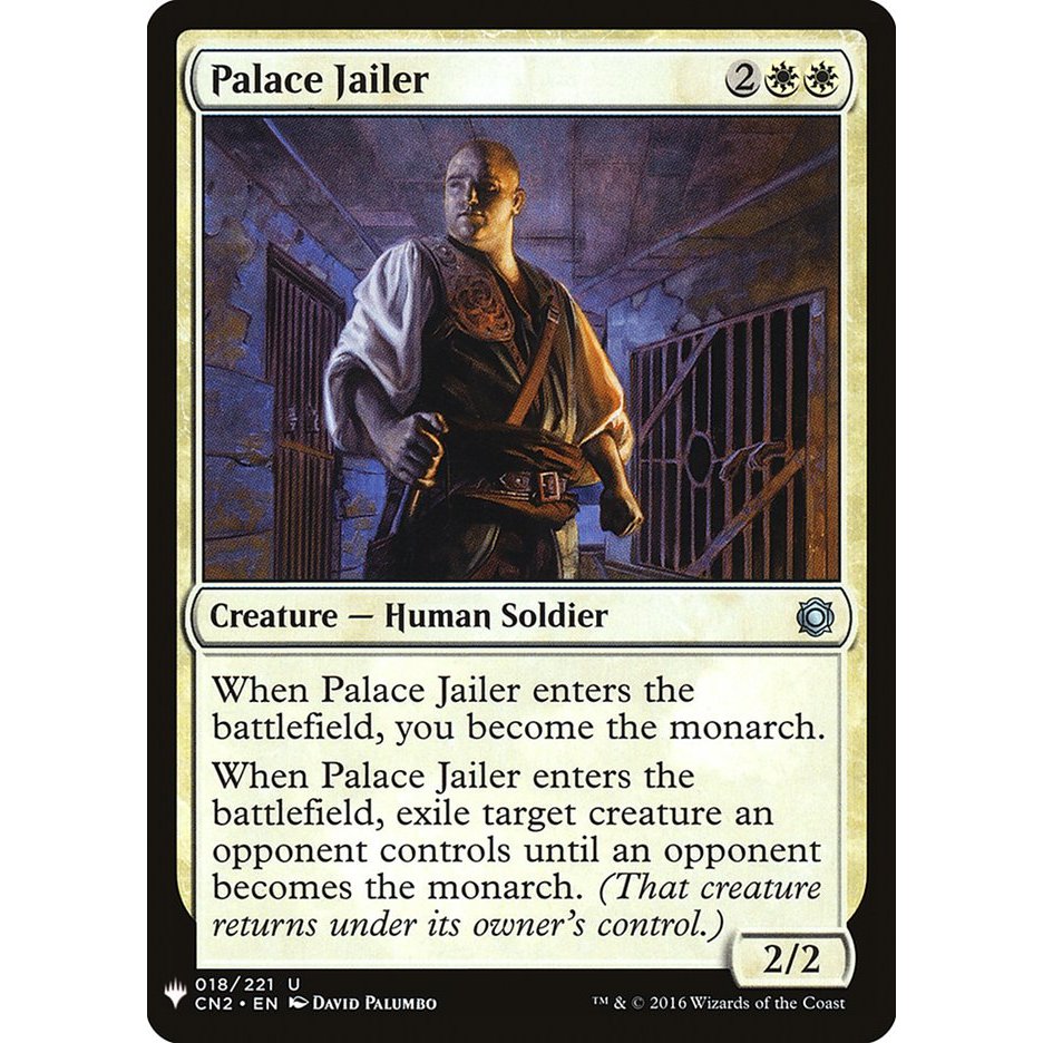 Palace Jailer การ์ด Magic the Gathering [MTG] ของแท้
