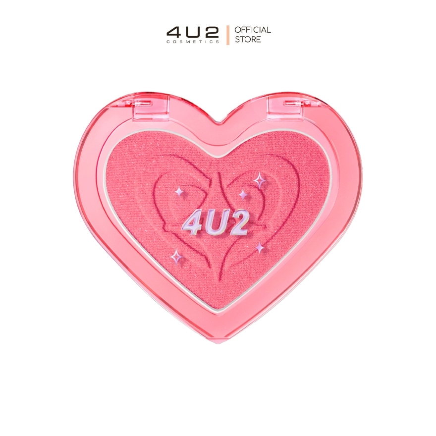 บลัชหัวใจ 4U2 HEART BLUSH - บลัชหัวใจ บลัชออน4U2 4u2 blush บลัชออน4U2 บลัช4U2
