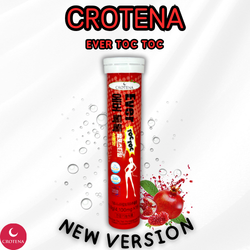 โครทีน่า เอฟเวอร์ ท็อกซ์ ท็อกซ์ รสทับทิม/ Crotena Ever Toc Toc Pomegranate flavour