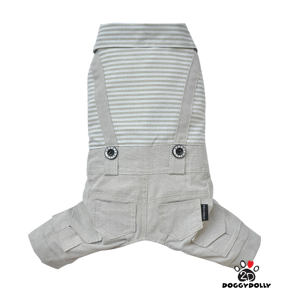 Pet clothes -Doggydolly  เสื้อผ้าแฟชั่น สัตว์เลี้ยง หมาแมว ชุดสี่ขา กางเกง เอี๊ยม ขนาดไซส์ 1-9 โล  C375
