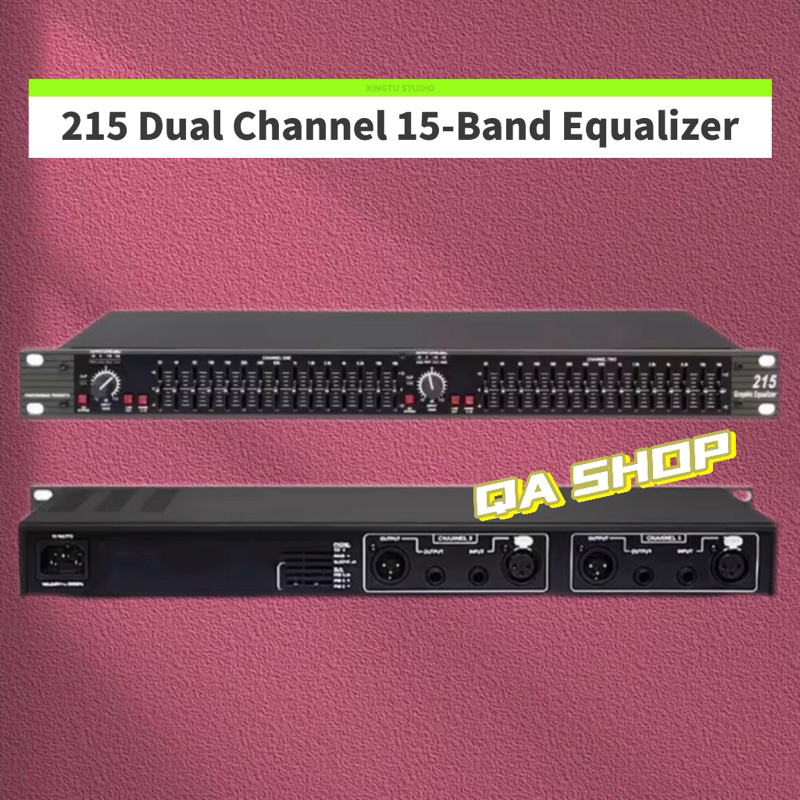 คิวปรับเสียงeq ปรับแต่งเสียง เอาต์พุตซับวูฟเฟอร์ ติดตั้งตัวกรองความถี่สูงผ่านและตัวกรองความถี่ต่ำแย 