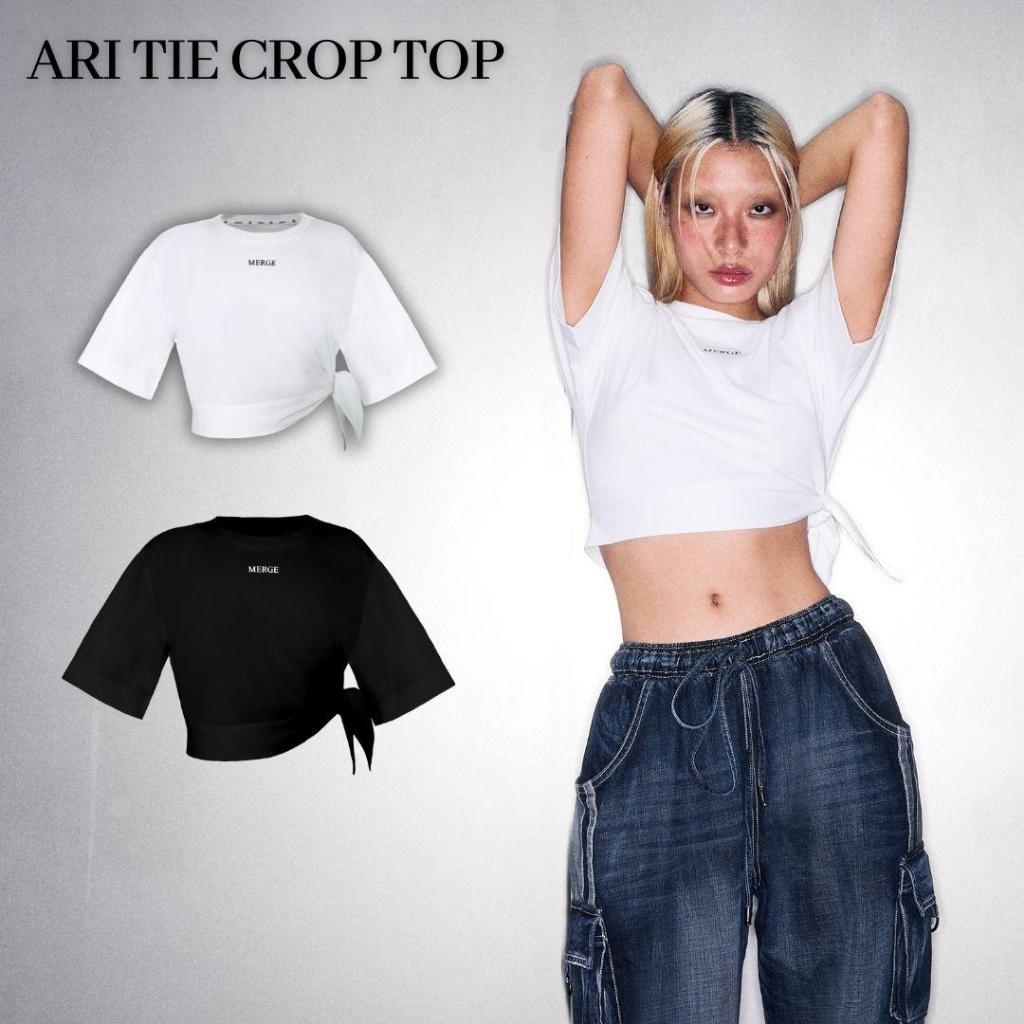 Merge Official - Ari Tie Crop Top (พร้อมส่ง)