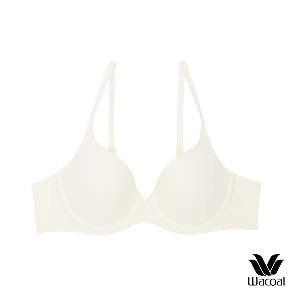 Wacoal Surprise Seamless Bra เสื้อชั้นในกระชับแบบมีโครง รุ่น WB9V07 สีครีม (CR)