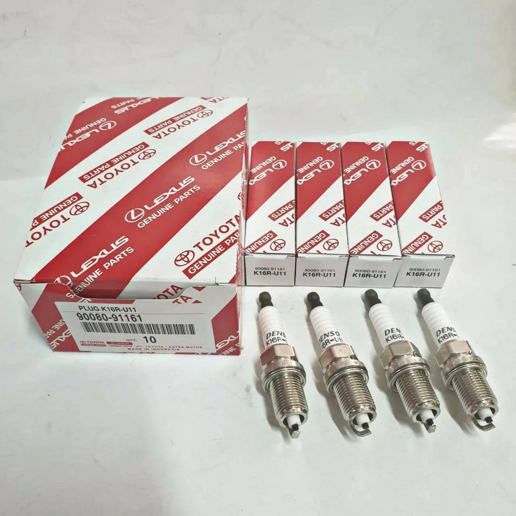 หัวเทียน TOYOTA  ( K16R-U11 ) *แท้ศูนย์ 100%*  เลือกได้เลยครับ ( 4 หัว ) ( 6 หัว ) ( 8 หัว ) ( 10 หั