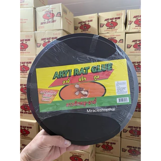 Aryi Rat Glue กาวดักหนู อายี่ กาววิทยาศาตร์ เหนียวมาก ชนิดถาดสำเร็จรูป กาวดักหนูสำเร็จรูป 1ชุด มี2แผ่น