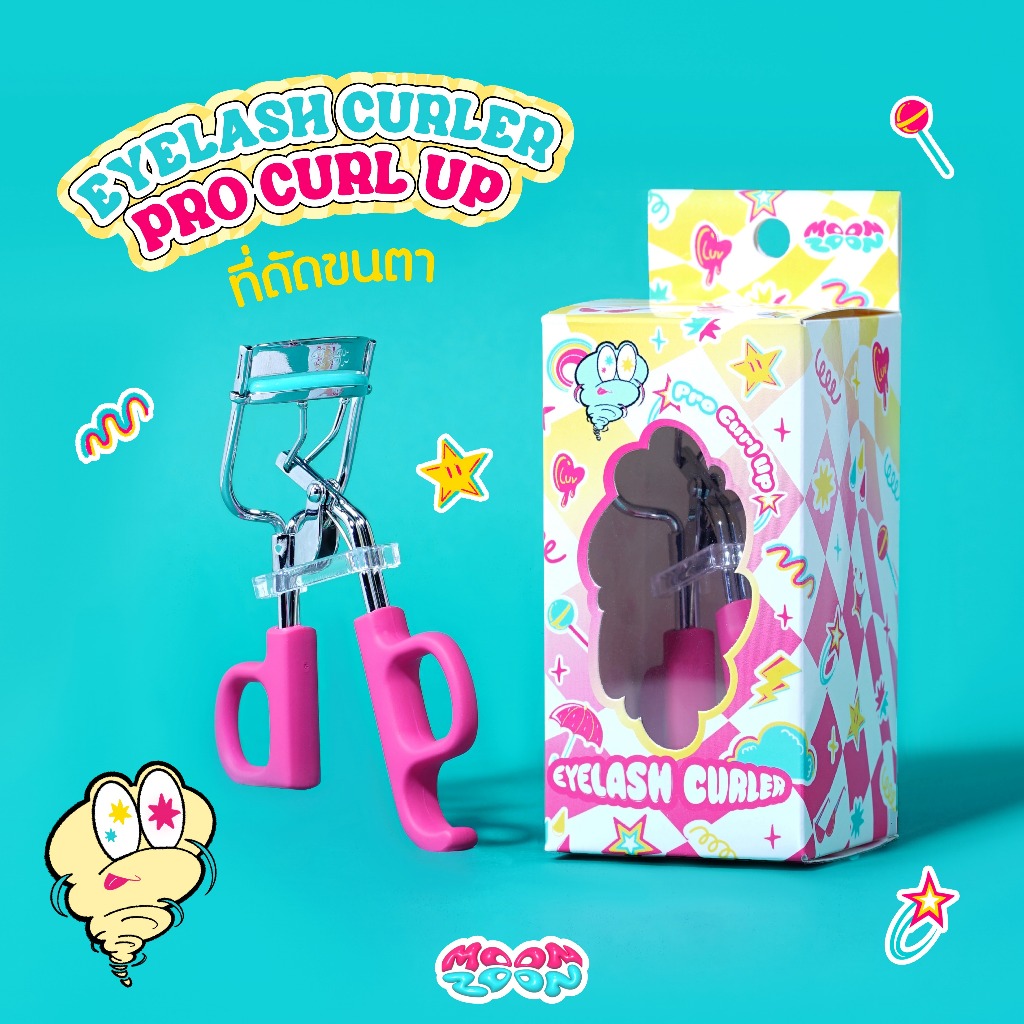 MOONZOON EYELASH CURLER PRO CURL UP ที่ดัดขนตา โปร เคิร์ล อัพ