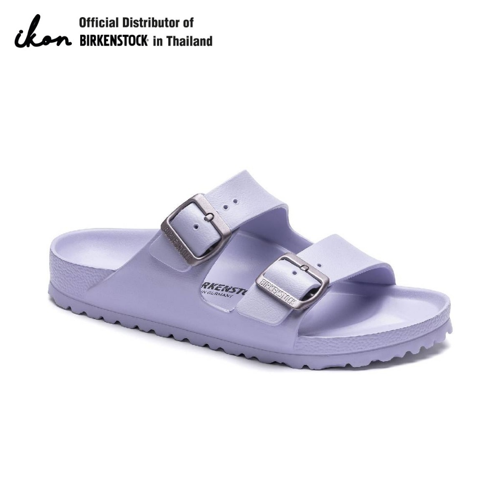 BIRKENSTOCK Arizona EVA Beach Purple Fog รองเท้าแตะ Unisex สีม่วงอ่อน รุ่น 1017046 (narrow)