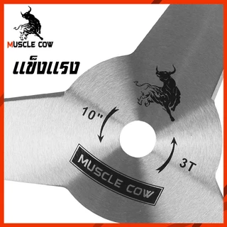 MUSCLE COW ใบมีดตัดหญ้า ขนาด 10” x 3T และ 10” x 4T - ตัดหญ้าได้สะดวกและรวดเร็ว