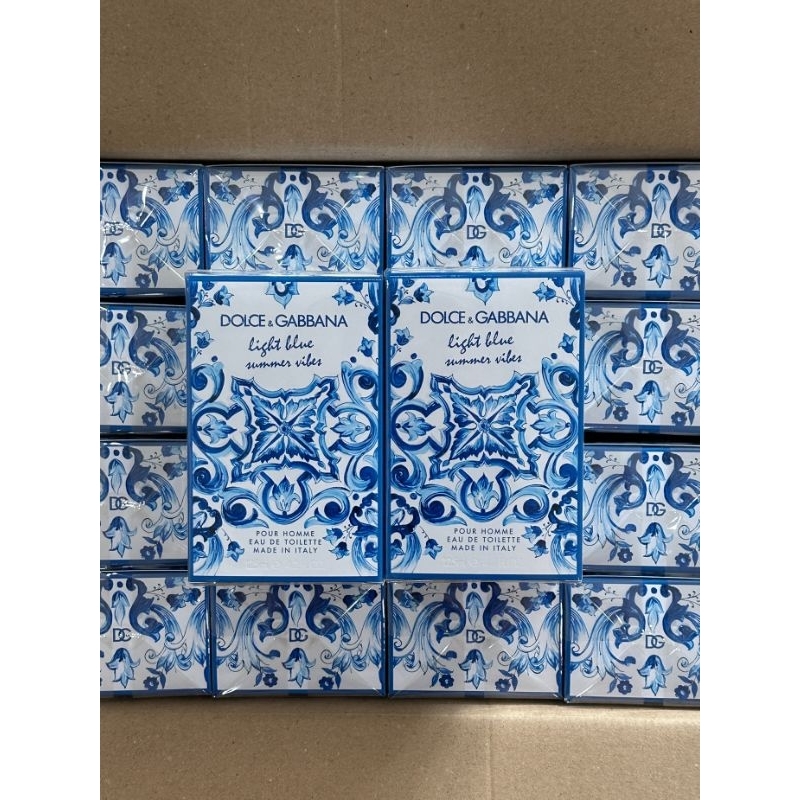 D&G light blue summer vibes pour homme edt 125ml.