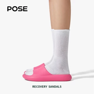 【Wholesale】ReadyStock POSE รองเท้านิ่มเหมือนเหยียบขี้ RMAXPRO38° รองเท้าแตะนุ่ม Cloud Slippers รองเท้าแตะกันลื่นP17502S