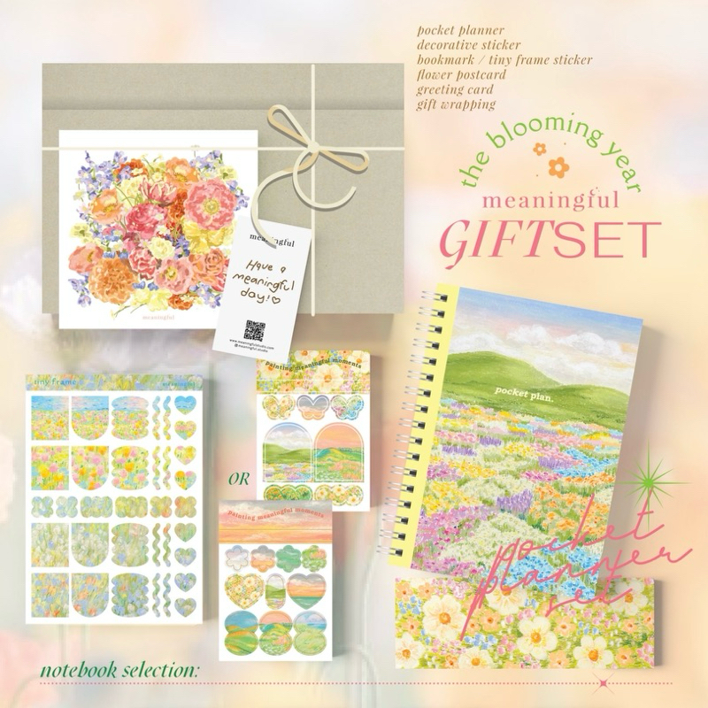 GIFT SET • POCKET PLANNER | แพลนเนอร์ เซตของขวัญ ขนาด A6