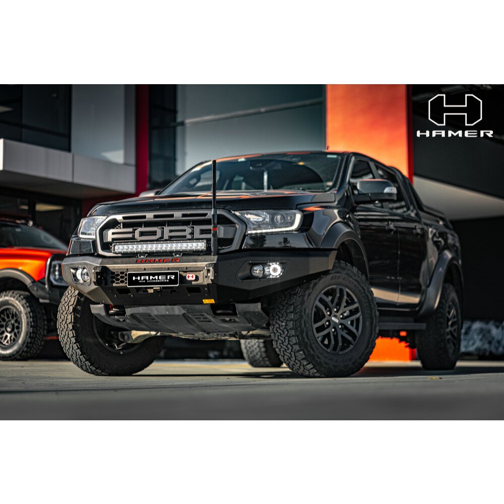 HAMER4x4 กันชนหน้า KING SERIES BULL BAR FOR FORD RANGER FOR FORD RANGER 2016-2021