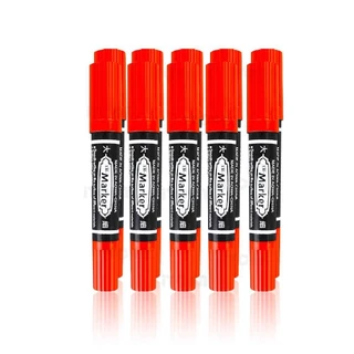 ปากกามาร์กเกอร์ PermanentMarker AW-150 10ด้าม มาร์คเกอร์ หัวปากกาขนาดใหญ่ 3สี 2หัว ปากกากันน้ำ iTCAN