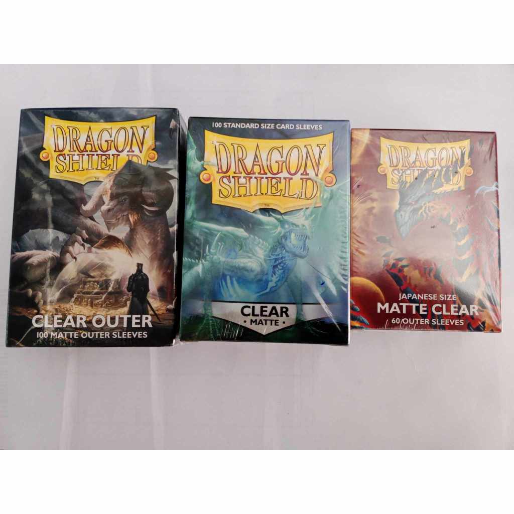 Sleeve Dragon Shield Matte 100 ใบ 60 ใบ STANDARD&JAPANESE