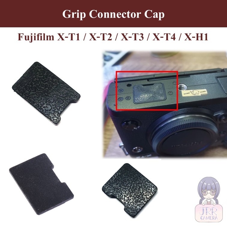 ฝาปิดช่องต่อ Battery Grip Fujifilm XT1 XT2 XT3 XT4 XH1 by JRR ( Fujifilm Battery Grip Connector Cap 