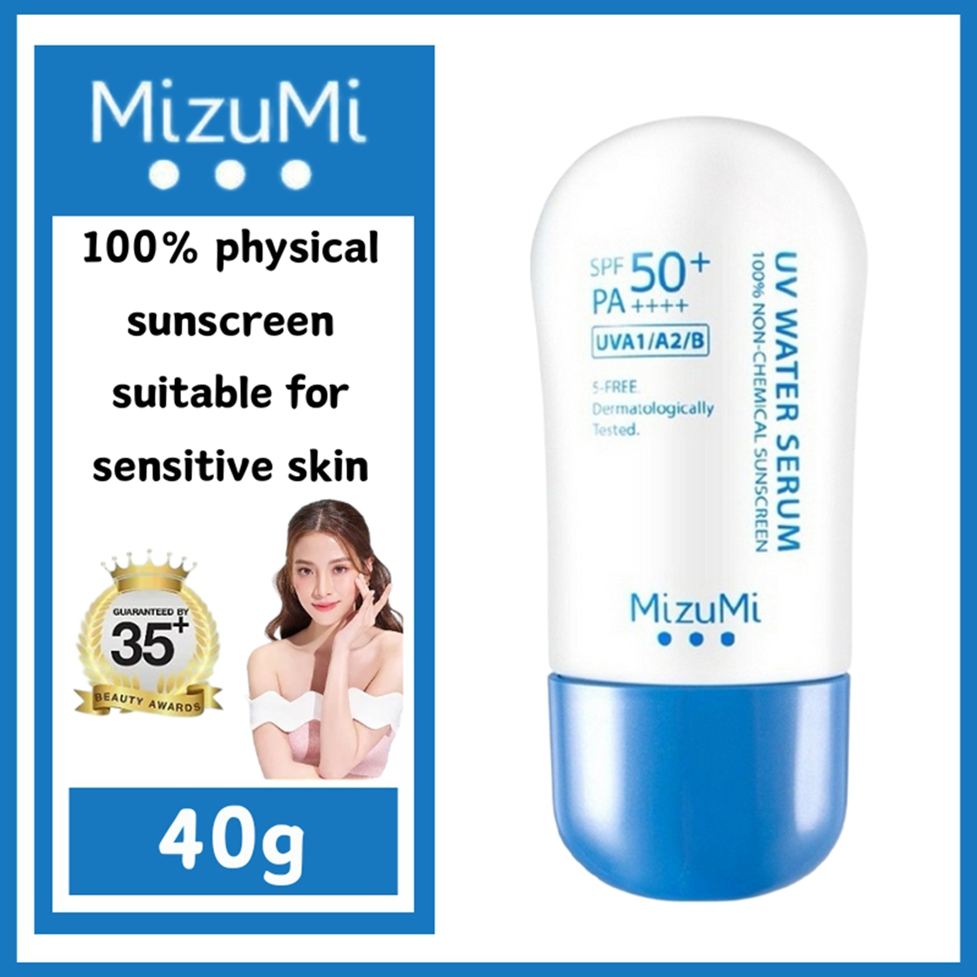 MizuMi UV Water Serum SPF50+ PA++++ 40g No.1 Best Selling Sunscreen ครีมกันแดด ยอดขายอันดับ 1