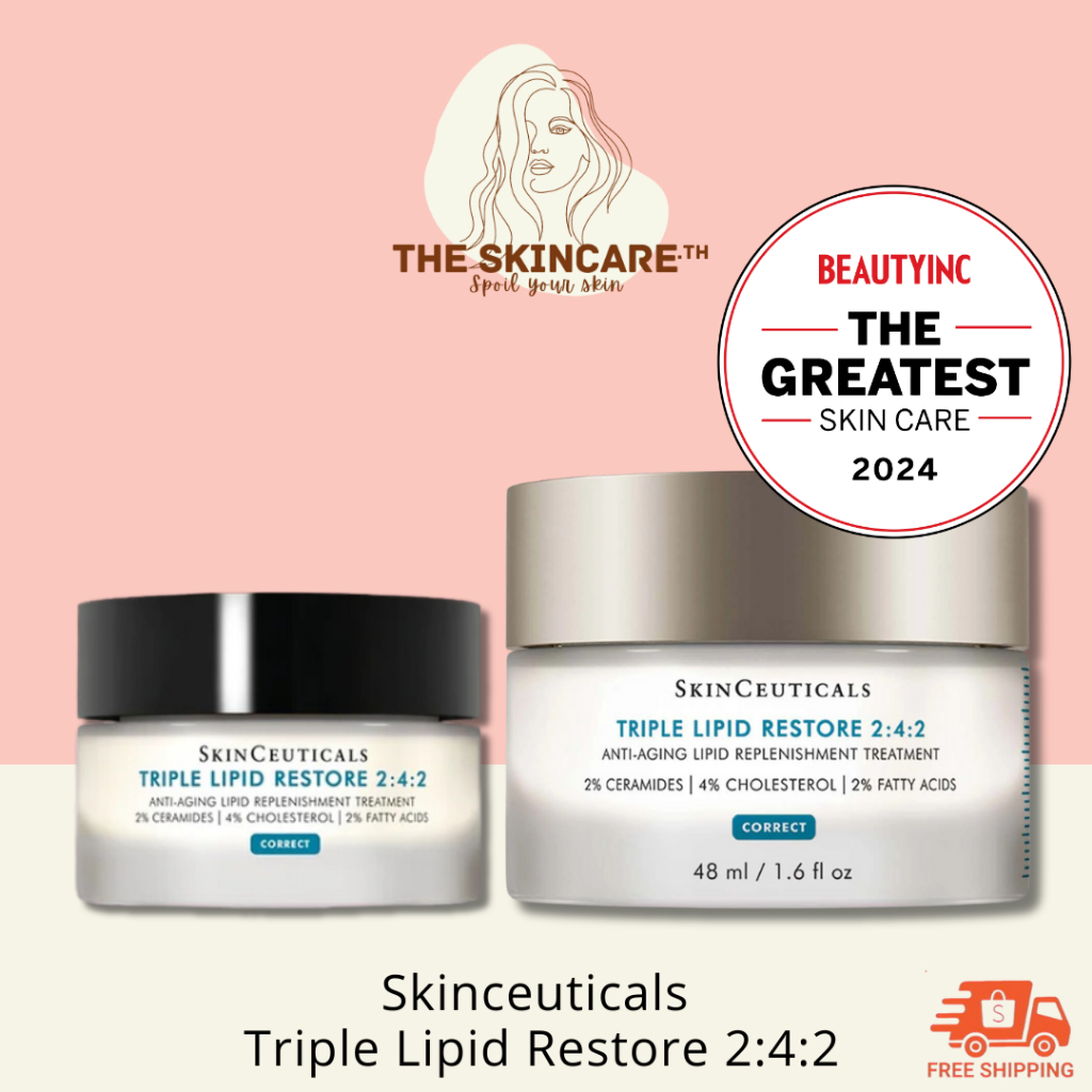 ⚡แท้💯 ส่งไว⚡ *EXP.08/28* TheSkincare.TH | Skinceuticals Triple Lipid Restore 2:4:2 ครีมเสริมชั้นผิว ล็อกผิวอิ่มเด้ง