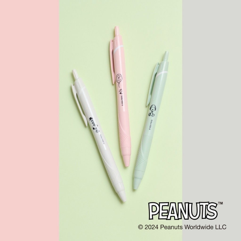 ปากกาลูกลื่น Jetstream รุ่น Sport ลายครบรอบ 75 ปี Limited Peanut Snoopy (ลิขสิทธิ์แท้จากญี่ปุ่น)