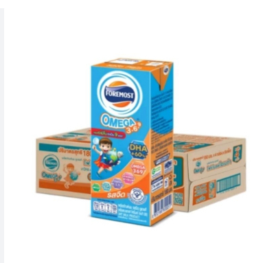 โฟร์โมสต์ โอเมก้า นมUHT 180 ml.X36 กล่อง รสจืด (ยกลัง) - รูปที่ 2