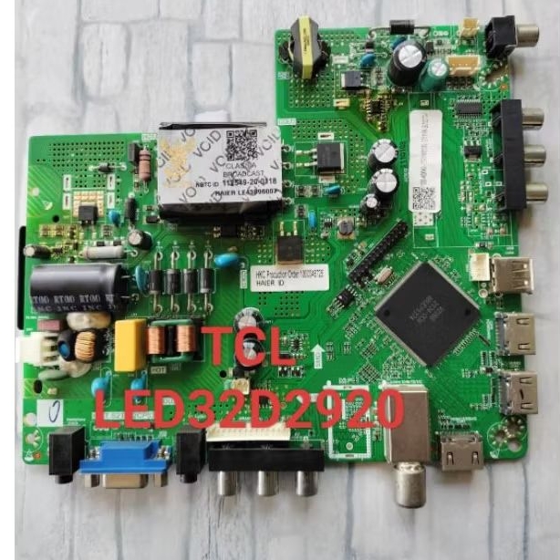 บอร์ดทีวี tcl 32 นิ้วรุ่น LED 32D2920