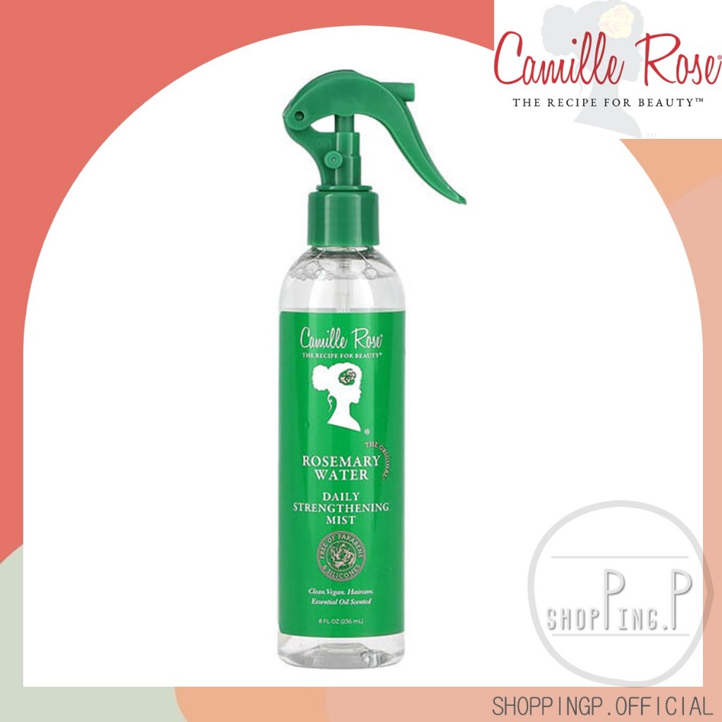 ✳️[แท้ 100%/พร้อมส่ง]✳️ Camille Rose Daily Strengthening Mist Rosemary Water 236 ml สเปรย์บำรุงผม